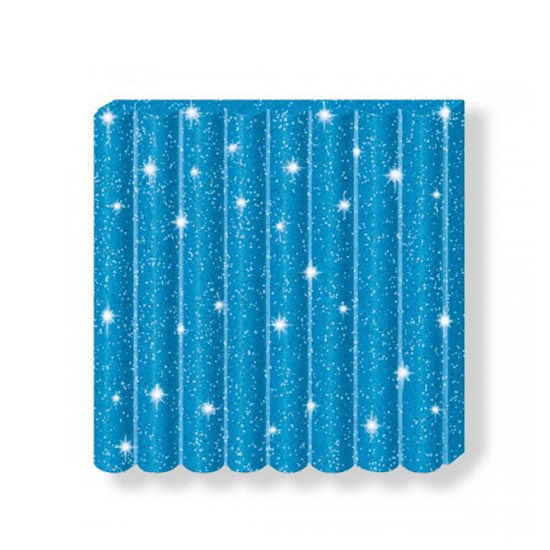 fimo kids glitter blue 8030-312