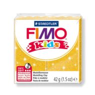 FIMO kids glitter guld ler 8030-112