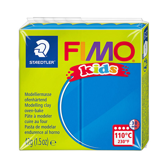 FIMO Kids Ler Blå 42g