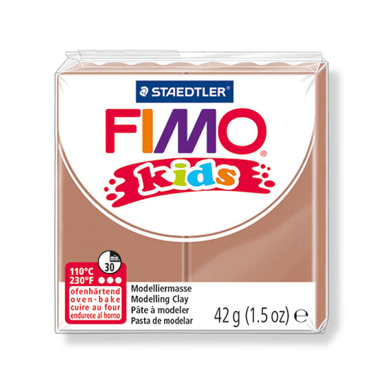 FIMO kids ler lysebrun 8030-71