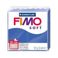 FIMO Soft Brilliant Blå Ler 57g