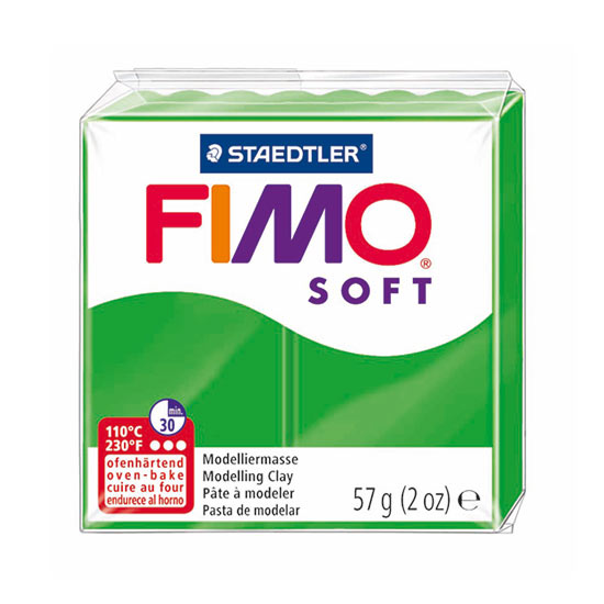 FIMO Soft Tropisk Grøn Ler - Tropical Green 8020-53