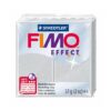 Fimo Effect Metallic Sølv Ler