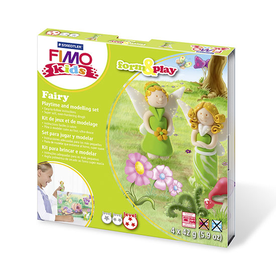 FIMO kids Fairy Form and Play - Fe Sæt