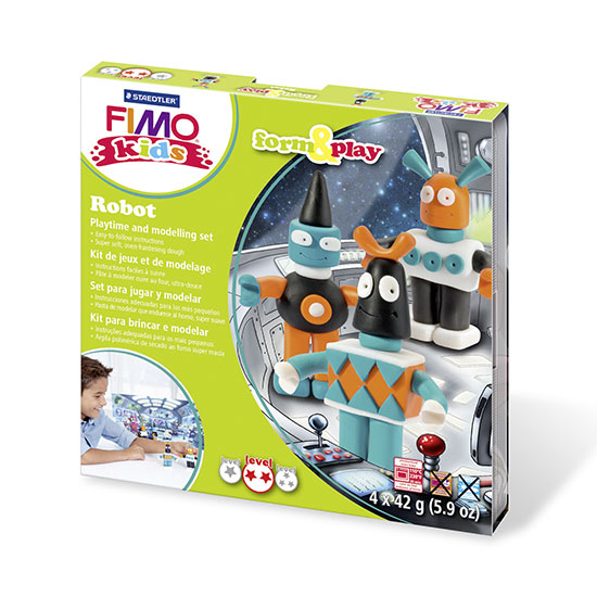 FIMO kids Robot Form and Play Sæt