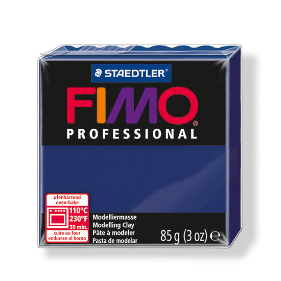 fimo professional marineblå ler 8004-34