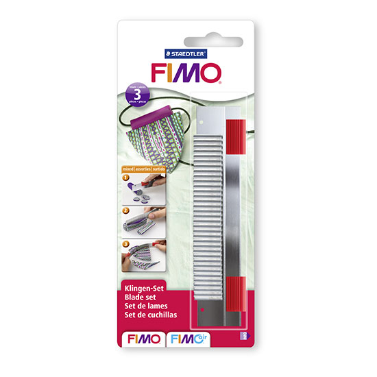 FIMO Cutter Blade Set - Lerskærer 3 stk