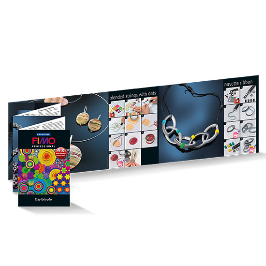Fimo Professional Clay Extruder Set Ler værktøj Staedtler 8700 17