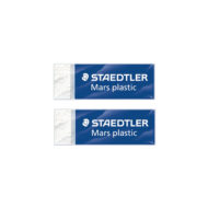 Staedtler mars plastic 52650bk2da viskelaeder 2-stk