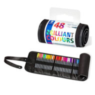 STAEDTLER Triplus Fineliner Rullepenal med 48 stk