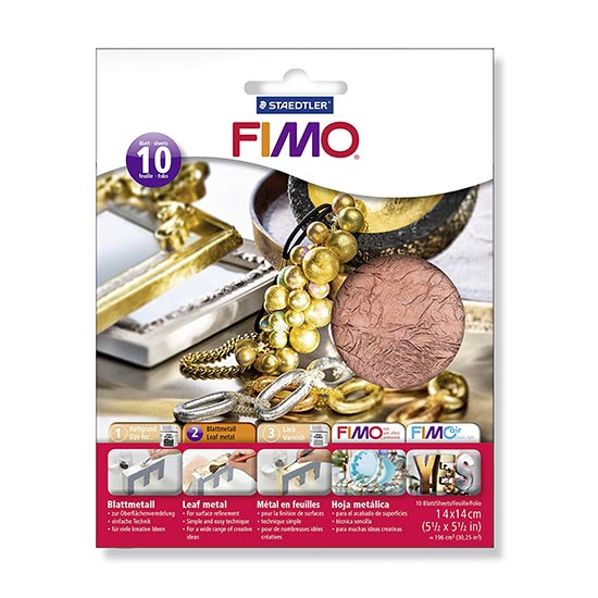 FIMO Leaf Metal 8781-26 - Metalblade kobber 10 ark
