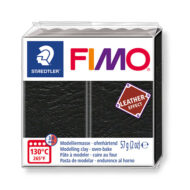 Fimo leather effect black 57g - 8010-909