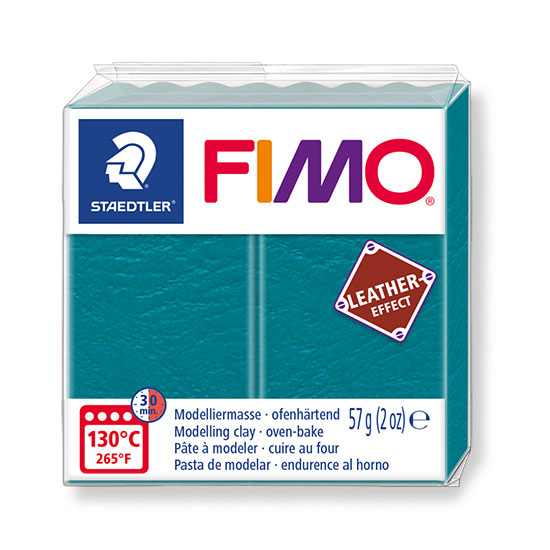 Fimo leather effect lagoon 57g - 8010-369