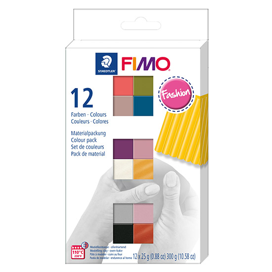 FIMO Soft Colour Pack Fashion 8023 C12-5 - Farvesæt