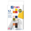 FIMO Soft Colour Pack Natural 8023 C12-4 - Farvesæt