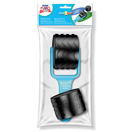 FIMO Kids Work And Play Motif Roller Fish/Waves 8700-36