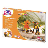 Fimo Kids Crazy Animals 8033-07 - Lion and Tiger