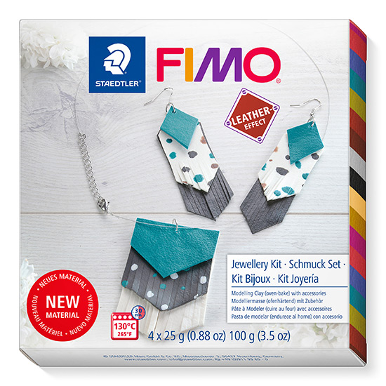 Fimo Leather Jewellery Kit 8015 DIY1 - Smykkesæt