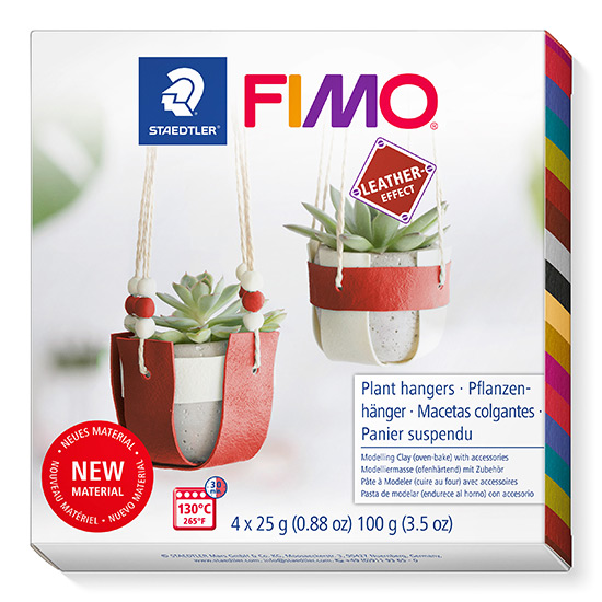 Fimo Leather Plant Hangers 8015 DIY3 - Plantebøjler