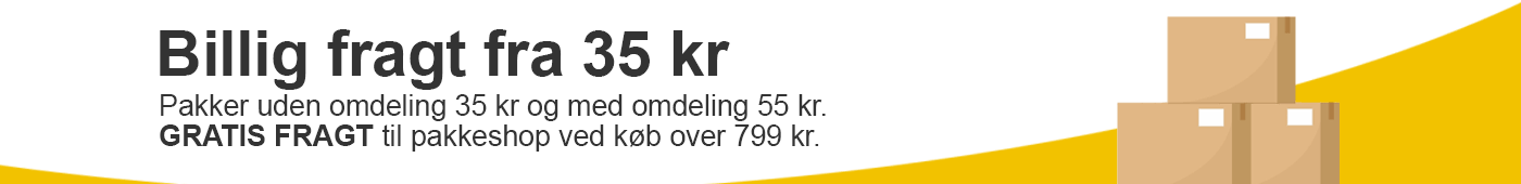 Billig fragt fra 35 DKK