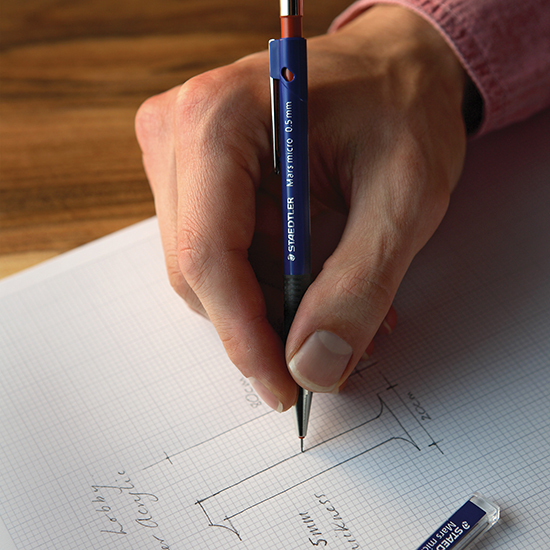 775_05_Application Staedtler Mars Micro 775 – Stiftblyant 0.5mm