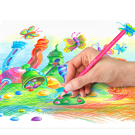 ergosoft-157-application Staedtler Ergosoft 157 - Farveblyanter 24 stk
