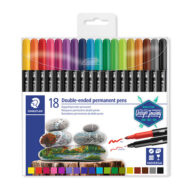 Staedtler 3187 TB18 - Dobbelte Permanente Tuscher