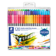 Staedtler 3200 Duo Fibre-tip Pen - 120 Tuscher