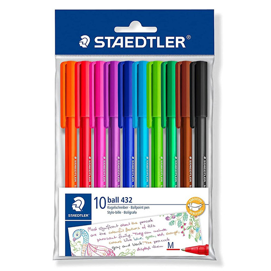 staedtler-ball-432-10-kuglepen Staedtler ball 432 - 10 kuglepen