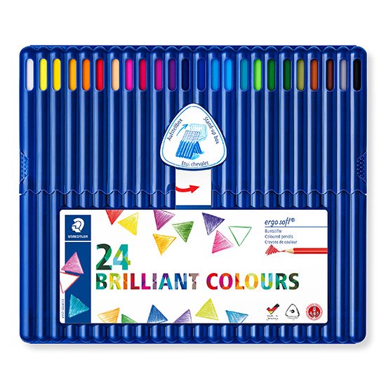 staedtler-ergosoft-157-SB24 Staedtler Ergosoft 157 SB24 - Farveblyanter 24 stk