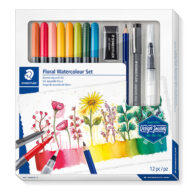 Staedtler Floral Watercolour Set - Mixed Akvarelsæt