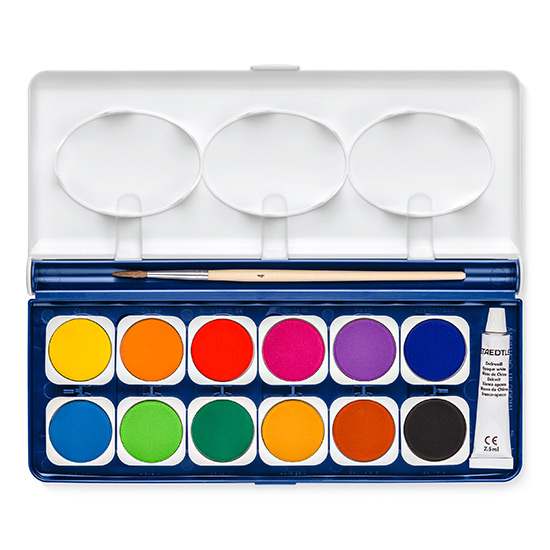 staedtler-noris-888-nc12-akvarelmaling Staedtler Noris 888 NC12 - Akvarelmaling sæt