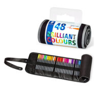 Staedtler Triplus Colour Rullepenal - 48 Tusser & Rullepenalhus 