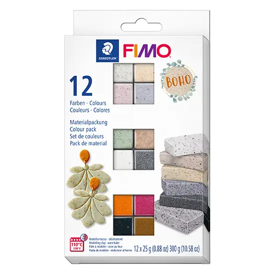 FIMO Effect Boho 8013 C12-5 - Farvesæt