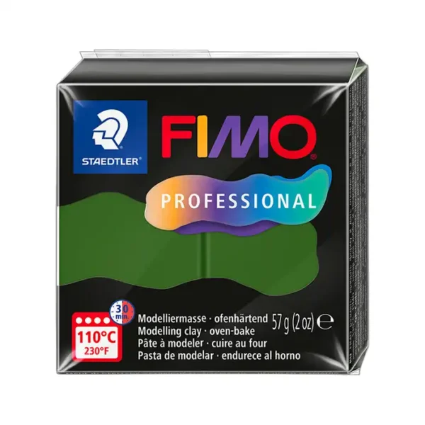 FIMO Professional Bladgrøn 57g
