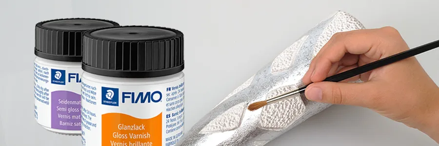 Beskyt Polymer-ler med FIMO Varnish Lak!